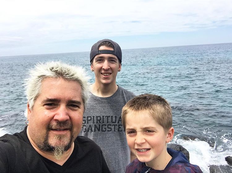 Hunter Fieri (son with Lori Fieri)