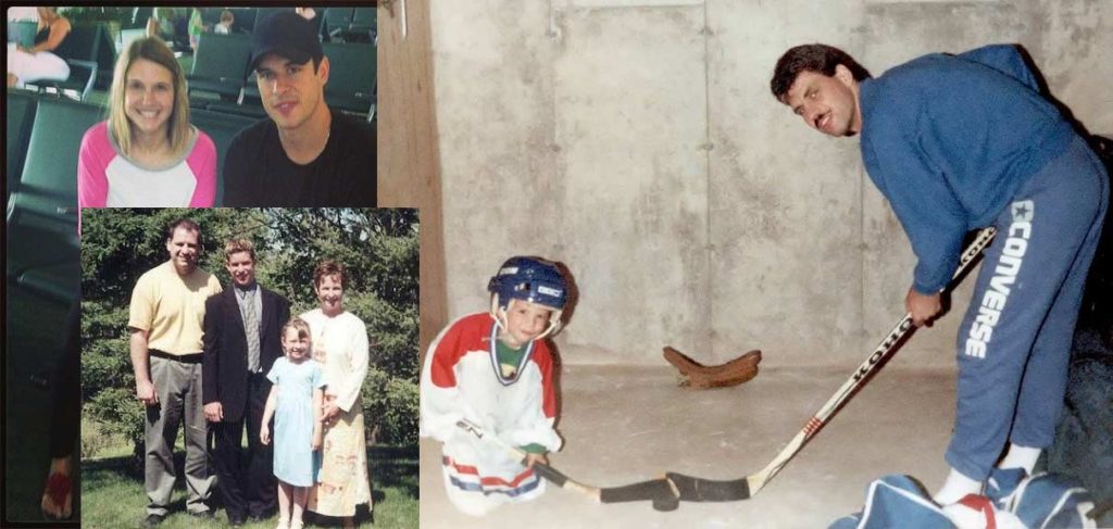 Sidney Crosby family photo