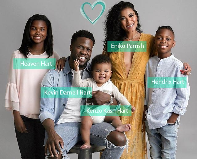 Kevin Hart family members