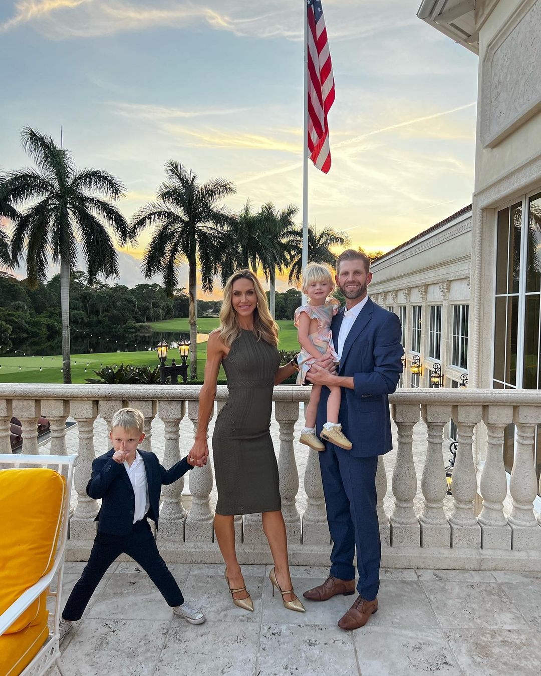 Eric Trump family