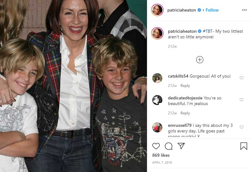 Daniel Hunt son Patricia Heaton