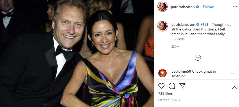 David Hunt husband Patricia Heaton