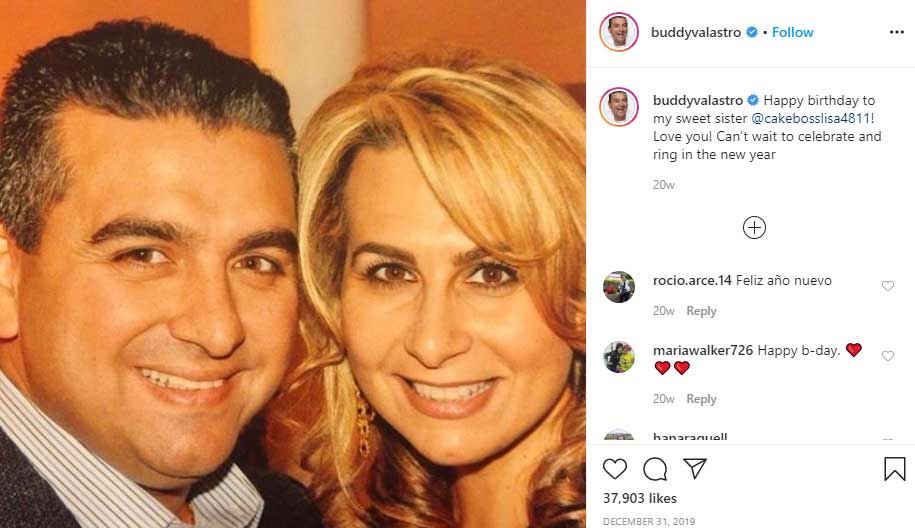 Lisa Valastro sis ter Buddy Valastro