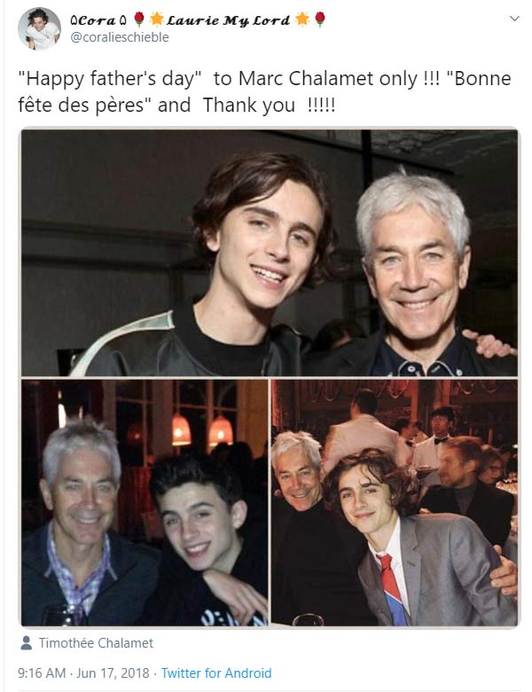 Marc Chalamet father Timothée Chalamet 