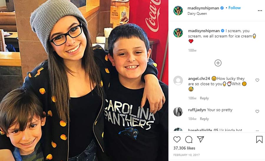 Caden Shipman brother Madisyn Shipman