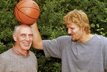 Jörg -Werner Nowitzki  father Dirk Nowitzki 