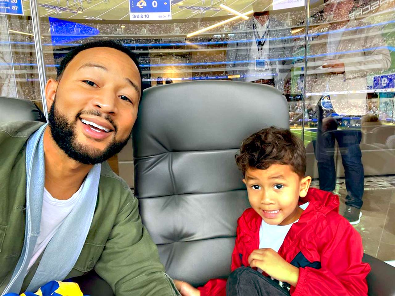 Miles Stephens son John Legend 