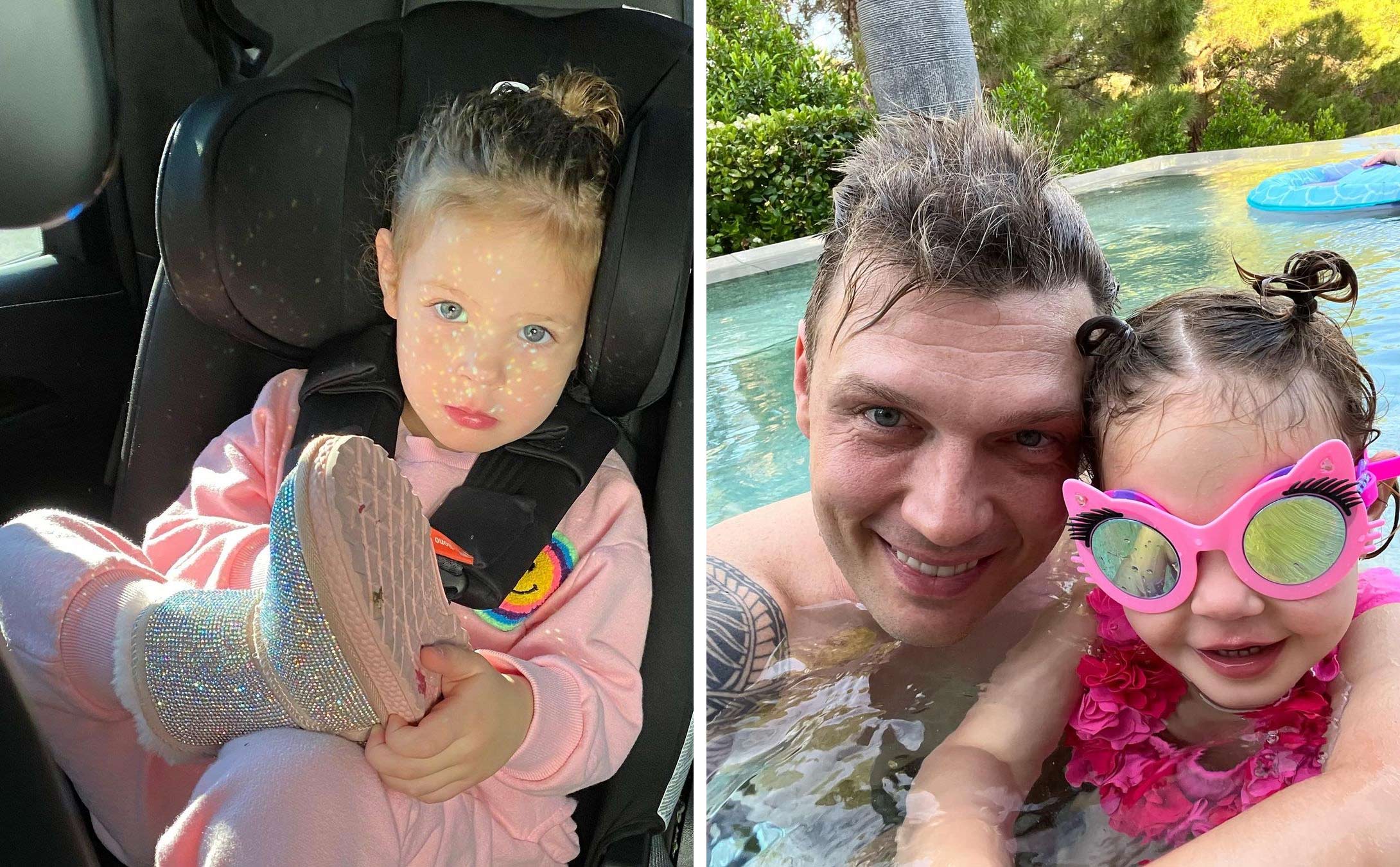 Saoirse Carter daughter Nick Carter